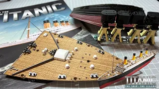 Agora Models Build the RMS Titanic - Pack 1 - Stages 1-4