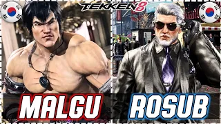 Tekken 8 ▰ Malgu (#1 Law) Vs Rosub (Victor) ▰ Ranked Matches!