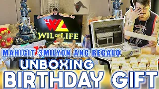 UNBOXING MORE THAN 3 MILLION PESOS WORTH OF BIRTHDAY GIFT l WILBERT TOLENTINO