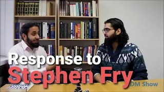 Hamza Tzortzis Response To Stephen Fry - Problem Of Evil