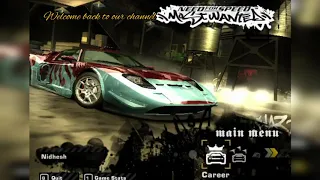 NFS Most Wanted gameplay:Speed Trap with Ford GT in Blacklist-1 race events