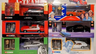 Corgi Die Cast Cars from TV's and Movies Circa 80's 🚗🎥🎬📺