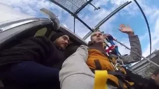 A J Hackett Skypark Sochi — Bungy 207 лицом вперёд (GoPro)