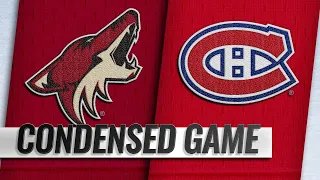 01/23/19 Condensed Game: Coyotes @ Canadiens