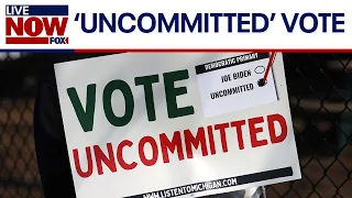 Michigan Primary: 'Uncommitted' voters could pressure Biden  | LiveNOW from FOX