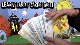 LEARN HOW TO READ ALL 78 TAROT CARDS FAST! BEGINNER TO PRO IN LESS THAN 2 HRS!!