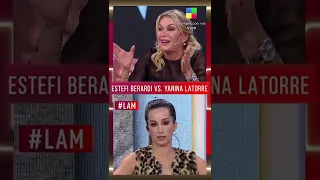 📺 El cruce entre Estefi Berardi y Yanina Latorre en #LAM