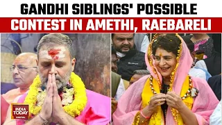 Rahul And Priyanka Gandhi Could Contest From Amethi And Raebareli,  Nominations Open On April 26