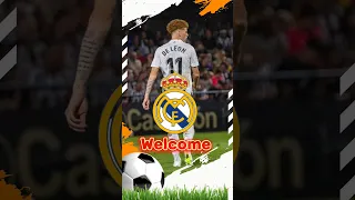 Jeremy de Leon welcome to Real Madrid #shorts #realmadrid #shortvideo