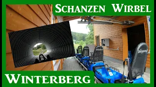 Schanzen Wirbel Winterberg GoPro Onride Sommerrodelbahn Skiliftkarussell