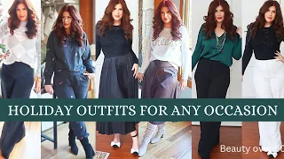 HOLIDAY OUTFITS FOR EVERY OCCASION/FASHION OVER 50