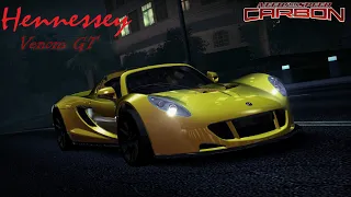 Hennessey Venom GT Spyder | Hyper Car In Need For Speed Carbon | Fastest Car Ever | 4K Gameplay |