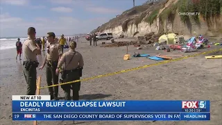 Encinitas Bluff Collapse Lawsuit Moves Forward