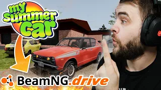 My Summer Car na silniku BeamNG.drive jest świetny!