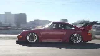 RWB Porsche 911 with ITBs Spits Flames