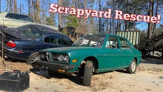 Will this Classic Alfa Romeo Run and Drive after Sitting 20 Years! Scrapyard Rescue