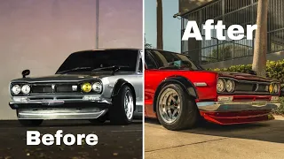 1972 Skyline Hakosuka Transformation