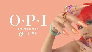 PRO Video Tutorials - GelColor Glit AF OPI Spring 2024 OPIYourWay Collection: Paint It and Glaze It