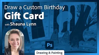 Illustrating Gift Cards in Photoshop with Shauna Lynn