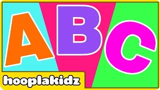 ABC Alphabet Song | Learn Alphabets A to Z | HooplaKidz