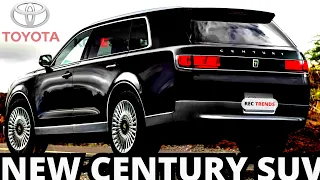 Mind-Blowing Luxury | 2024 Toyota Century SUV Revealed!