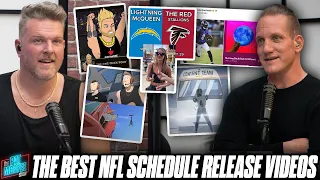 Reacting To The Best NFL Schedule Release Videos From 2023 | Pat McAfee Reacts