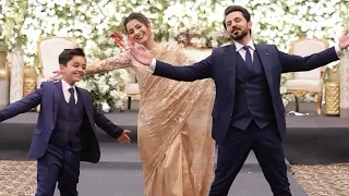 باپ بیٹے کا بیوی کیلئے سرپرائز ڈانس | Bilal Qureshi Dance with Son Sohan | Viral Video | Hanky Panky