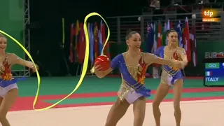 Team Italy - Italia 3 ribbon 2 balls final 3 cintas 2 pelotas Rhythmic Gymnastics World Ch. 2022