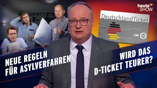 Asylpolitik: War der Migrationsgipfel wirklich „historisch“? | heute-show vom 10.11.2023