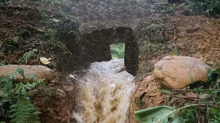 Primitive Skills: Upgrade drainage tunnel & Snail cooking, Eating, Enjoy freshwater seafood