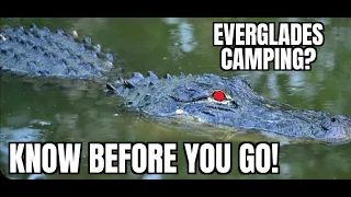 Everglades Camping? Know before you go. Long Pine Key Campground Everglades, Florida Review.