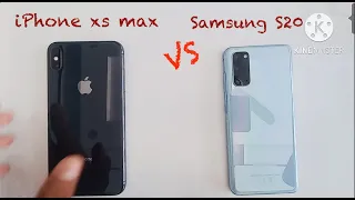 iPhone xs max vs Samsung S20 in 2022 ||Speed Test