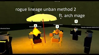 rogue lineage unban method 2