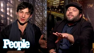 Fantastic Beasts: Ezra Miller & Dan Fogler On Eddie Redmayne & Spells On Set | People NOW | People