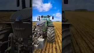 Fendt 936 tractor cultivating land #tractor #cultivation #agri #farming