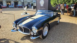 Maserati A6GCS Frua Spider wins best in show.