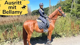 Der erste Ausritt mit Bellamy 😍🐎​ | Marina und die Ponys