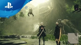 NieR: Automata - Gameplay Video: Exploring Earths Distant Future [PS4]