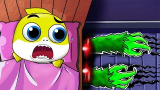 Monster Under The Bed | Mommy I Can't Sleep Song  + More Nursery Rhymes