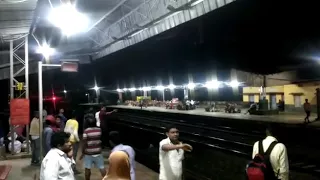 Train running in the reverse direction without any driver