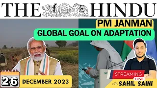 The Hindu Newspaper Analysis | 26 December 2023 | Daily Current Affairs Analysis UPSC IAS