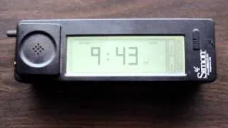 IBM Simon in Alarm Clock Mode