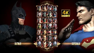 Игра за Batman Injustice в Mortal Kombat Komplete Edition на PC Expert в 4K