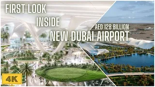 Inside Dubai's New Airport - Inside Look at Monorail, Green Havens, Mini Forests | 4K