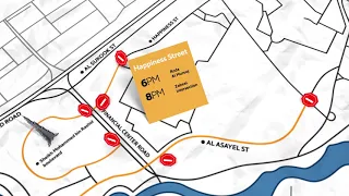 Traffic Plan - Emaar NYE 2019