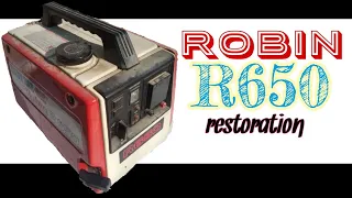 Generator Robin R650 Restoration》Made in Japan