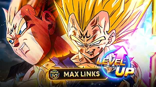 (Dokkan Battle) 100% RAINBOW LEVEL 10 LINKS INT MAJIN VEGETA COMPLETE OVERVIEW & SHOWCASE!