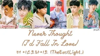 [Han/Rom/Eng]Never Thought (I'd Fall In Love) - 더 이스트라이트 (TheEastLight.) Color Coded Lyrics Video