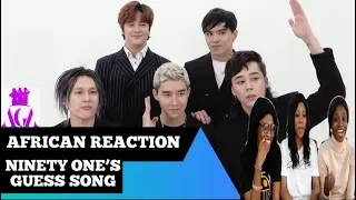 African Girls & Asia Reaction to Ninety One guesses 9 songs in 1 second