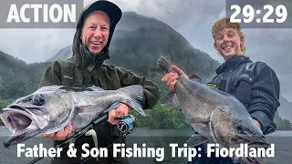 Father & Son Fishing Trip: Fiordland New Zealand